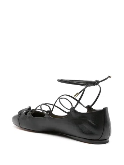 Alexandre Birman Clarita Bow-detailing Ballerina Shoes