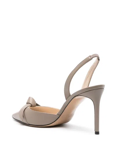 Alexandre Birman Clarita 90mm Leather Slingback Pumps