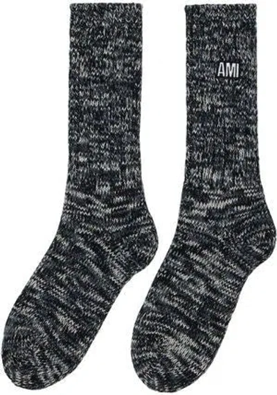 Ami Alexandre Mattiussi Ami Paris Socks Ami Patch Socks