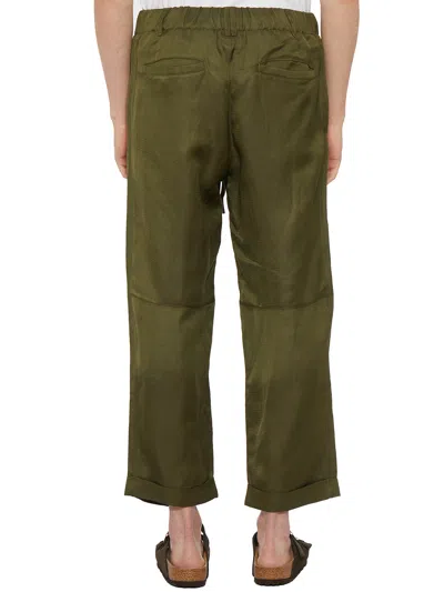 Andrea Ya'aqov Pantalone In Cotone E Lino