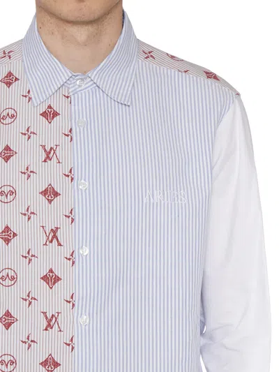 Aries Men's Camicia Patchwork