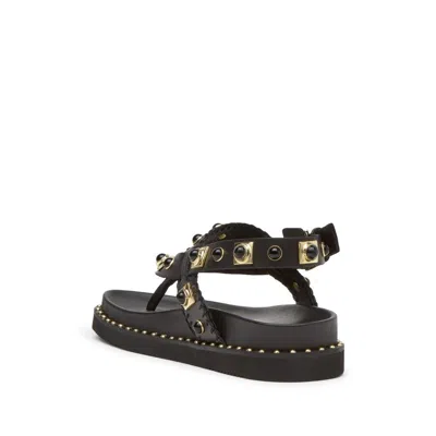 Ash Uteca Stud-embellished Leather Sandals