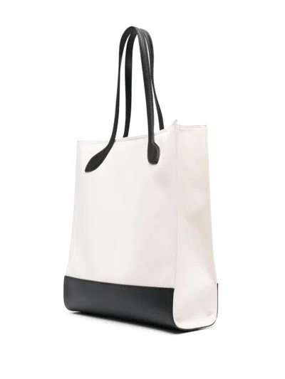 BALLY BALLY BAR KEEP ON FABRIC TOTE BAG 