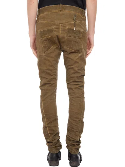 Boris Bidjan Saberi Pantalone In Cotone Spalmato