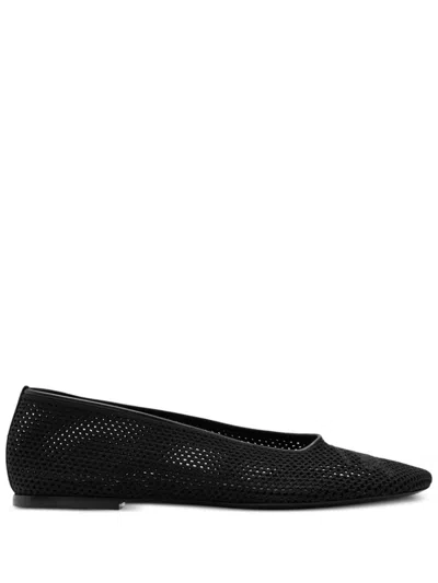 Burberry Mesh Fabric Ballerinas
