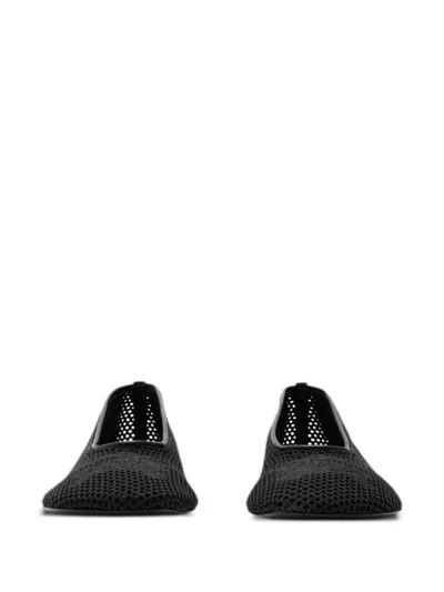 Burberry Mesh Fabric Ballerinas