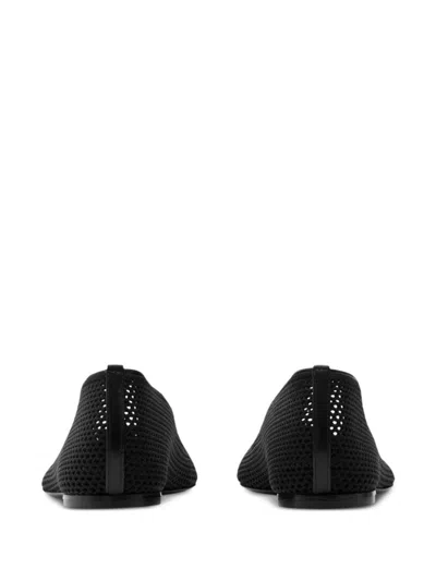 Burberry Mesh Fabric Ballerinas
