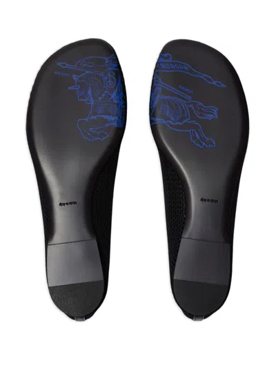 Burberry Mesh Fabric Ballerinas