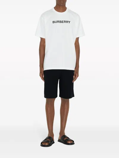 Burberry Oversized T-shirt That Sports The House Logo On The Front