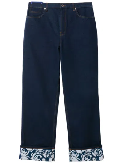 Burberry Japanese Denim Baggy Jeans In