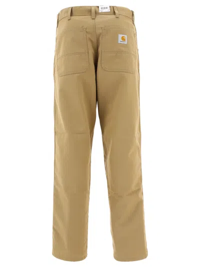 Carhartt Beige Polyester Blend Simple Pant
