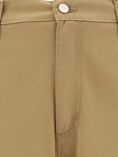 Carhartt Beige Polyester Blend Simple Pant