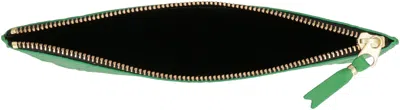 COMME DES GARÇONS COMME DES GARÇONS WALLET LEATHER FLAT POUCH 