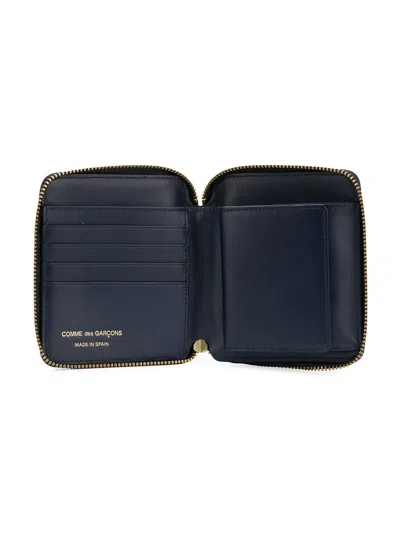 Comme Des Garçons Wallet Luxury Leather Zip Wallet