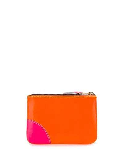 Comme Des Garçons Wallet Super Fluo Leather Line