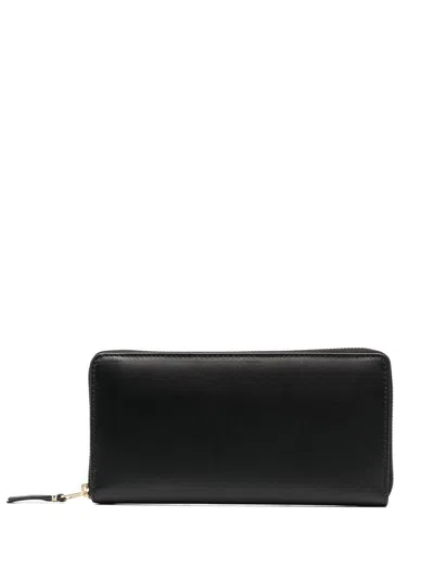 Comme Des Garçons Wallet Supple Leather Zip Wallet.
