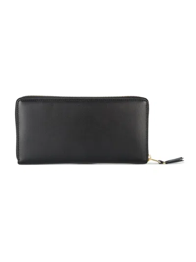 Comme Des Garçons Wallet Supple Leather Zip Wallet.