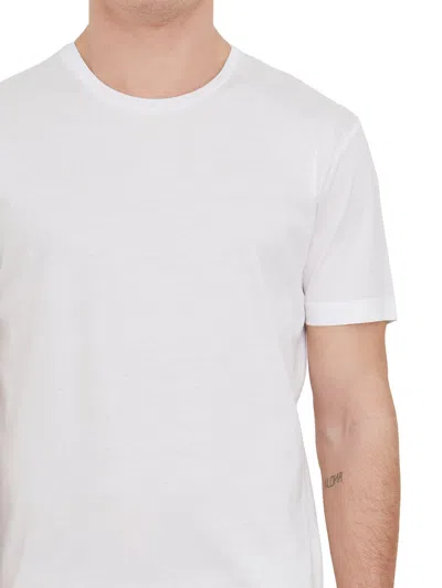 Daniele Alessandrini T-shirt Girocollo In Cotone Stretch
