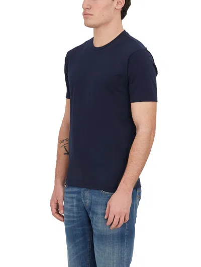Daniele Alessandrini T-shirt Girocollo In Cotone Stretch