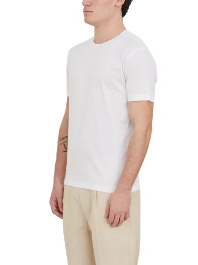Daniele Alessandrini T-shirt Girocollo In Cotone Stretch