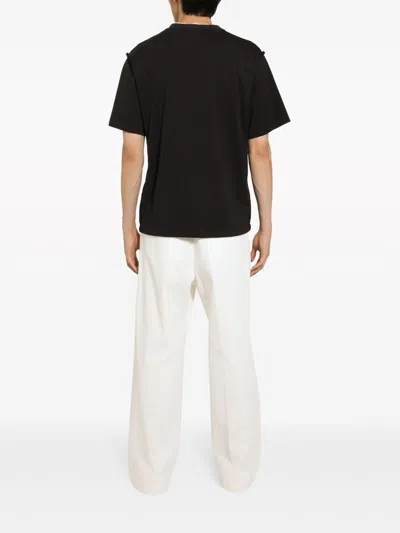 Dolce & Gabbana Blue T-shirt With Ancora Dg Print