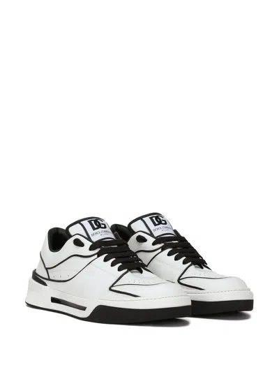 Dolce & Gabbana New Roma Leather Low-top Sneakers