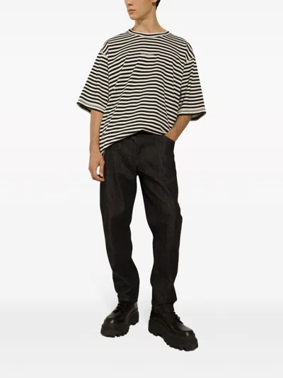 Dolce & Gabbana Striped Short-sleeved T-shirt