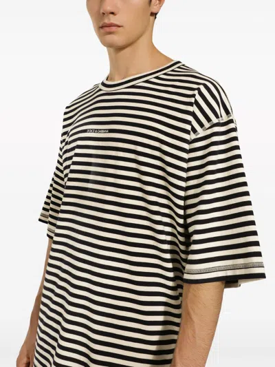Dolce & Gabbana Striped Short-sleeved T-shirt