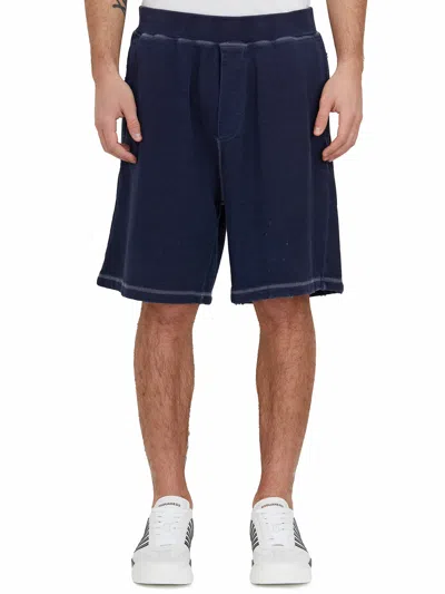 Dsquared2 Bermuda Relax Fit In Cotone