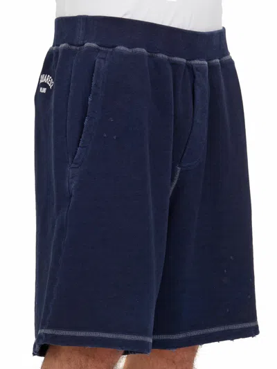 Dsquared2 Bermuda Relax Fit In Cotone