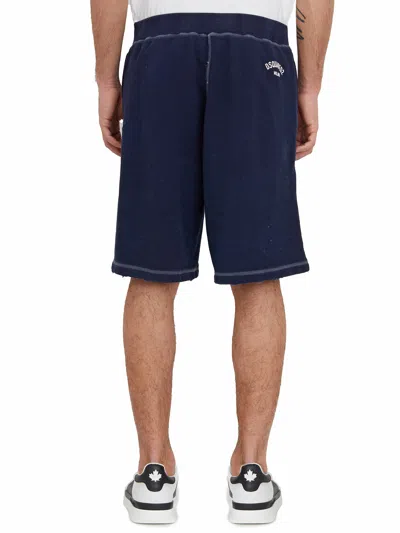 Dsquared2 Bermuda Relax Fit In Cotone