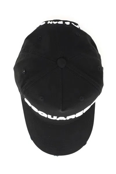 Dsquared2 Branded Baseball Cap Curved Brim
