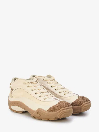 Fendi Sneaker Mid Top Con Lacci E Loop Sul Tallone