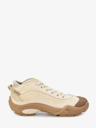 Fendi Sneaker Mid Top Con Lacci E Loop Sul Tallone