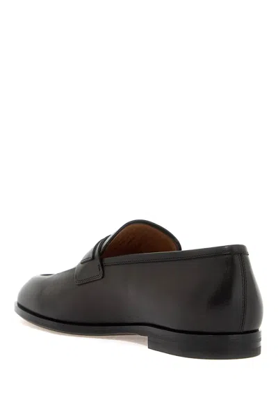 Ferragamo Man Loafers Dark Brown Size 8 Calfskin