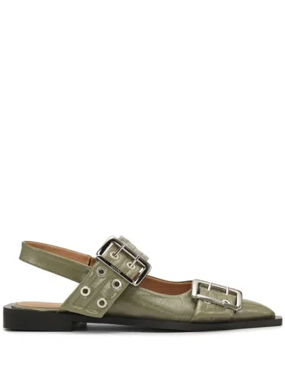 Ganni Ballerina With Buckle