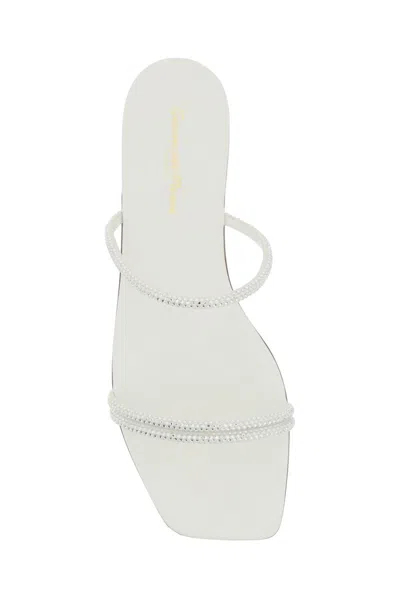 Gianvito Rossi Luxurious Rhinestone Cannes Sandals 2025