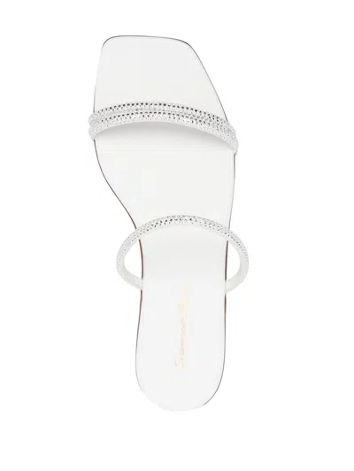 Gianvito Rossi Luxurious Rhinestone Cannes Sandals 2025