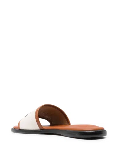 Isabel Marant Vikee Leather-trimmed Canvas Sandals