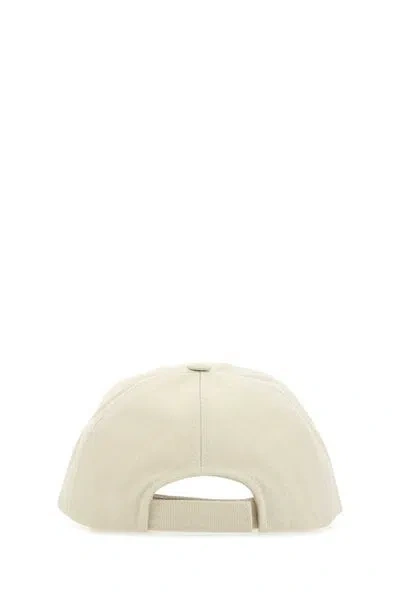 Isabel Marant Man Ivory Cotton Tyron Baseball Cap