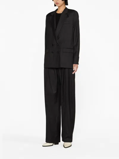 Isabel Marant Manelle Virgin Wool Double-breasted Blazer