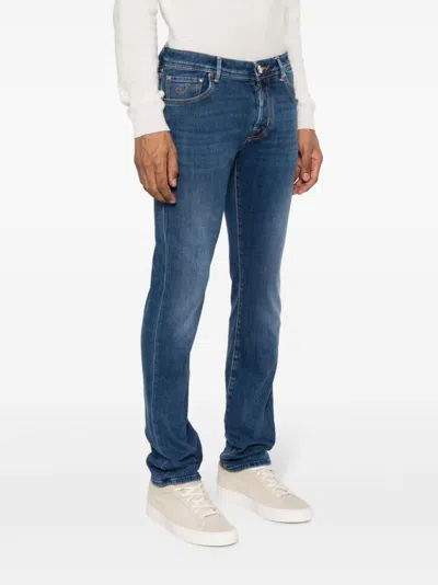 Jacob Cohen Skinny Stonewashed Jeans