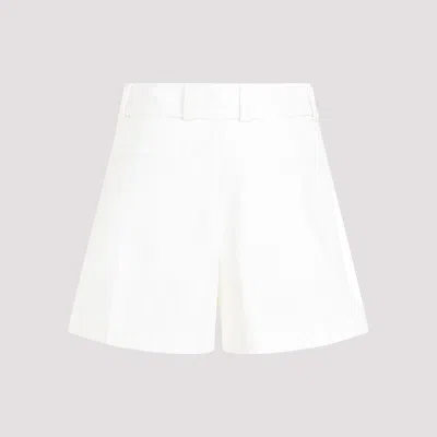 Jil Sander Flared Buckle Belt Shorts