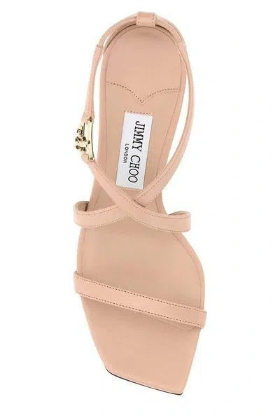 Jimmy Choo 100mm Jessica Leather Sandals