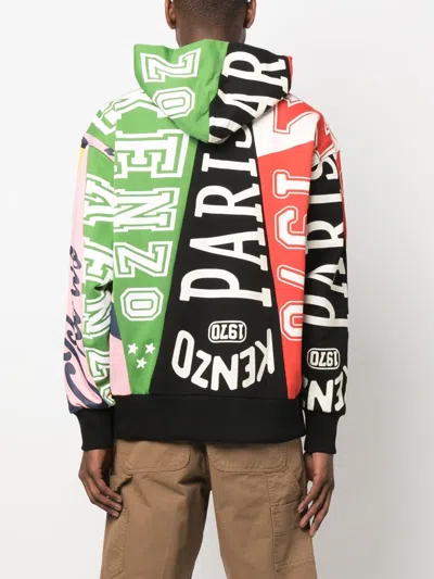 Kenzo Men's Flag Sweatshirt | Size Medium | Fd55sw492