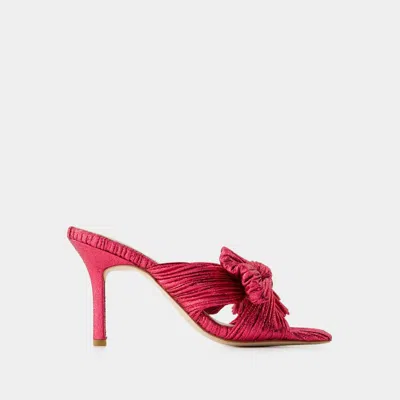 Loeffler Randall Claudia Sandals - Synthetic Leather - Fuchsia