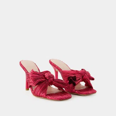 Loeffler Randall Claudia Sandals - Synthetic Leather - Fuchsia