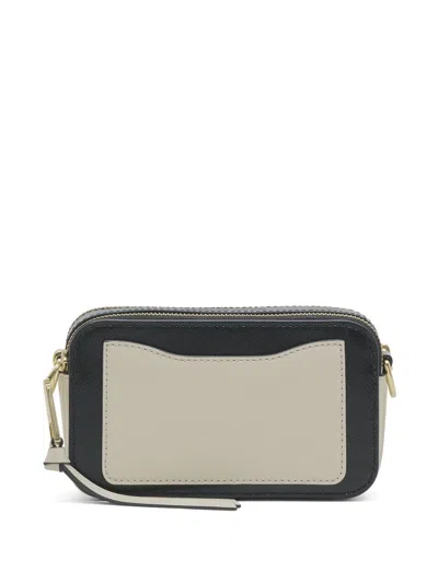Marc Jacobs The Snapshot Cloud White Multi Leather Camera Bag In White