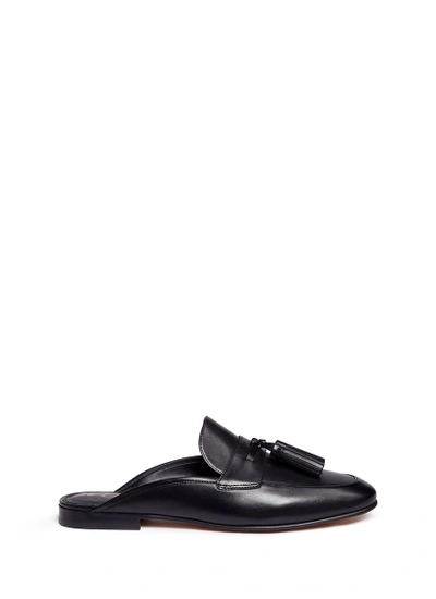 Shop Sam Edelman Paris' Tassel Leather Slide Loafers