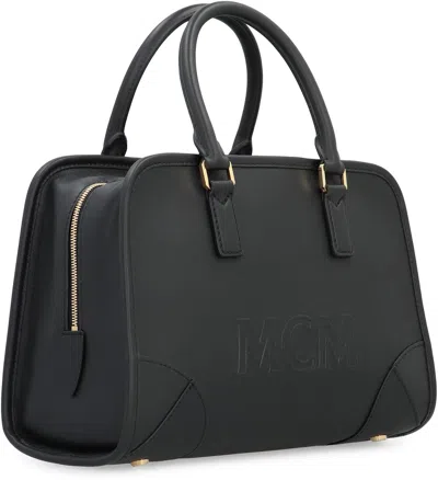 Mcm Women's Aren Boston Leather Handbag